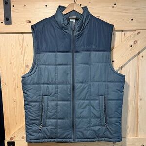 Cinch Men's Navy Quilted Vest